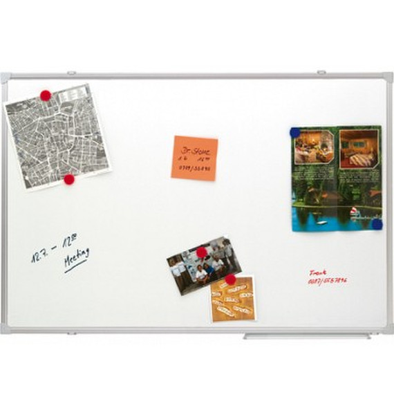 Franken SC2104 Lacquered 200 x 100mm Silver,White magnetic board