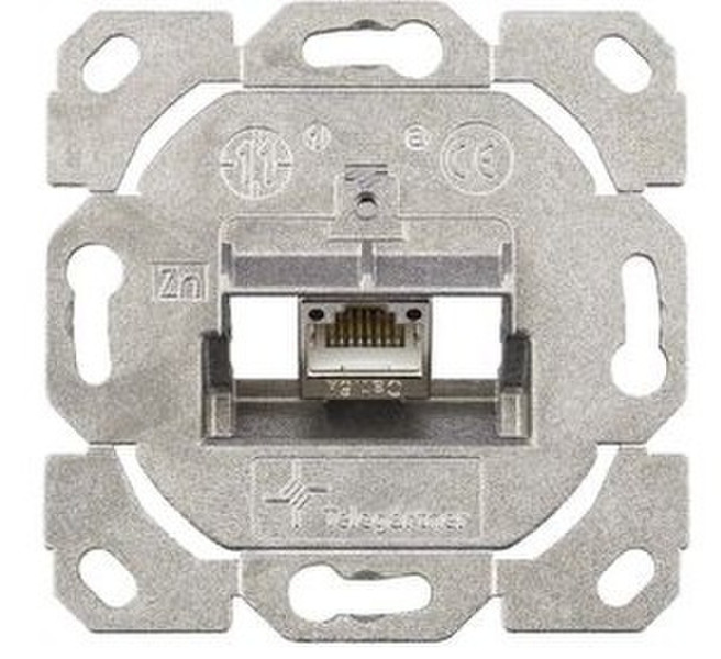 Telegärtner J00020A0514 RJ-45 Серый розетка