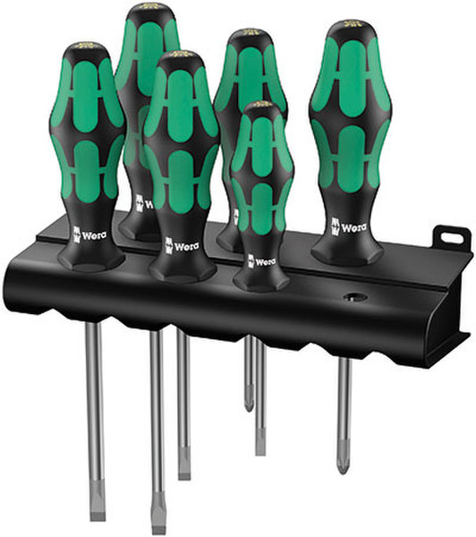 Wera Tools 334/6 Kraftform Set Standard-Schraubendreher