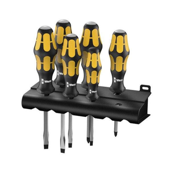 Wera Tools 932/918/6 Kraftform Set Standard-Schraubendreher