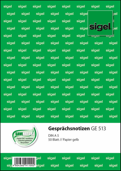 Sigel GE513 коммерческие бланки