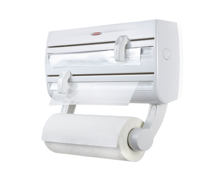 LEIFHEIT Parat F2 Wall-mounted paper towel holder Aluminium,Plastic White