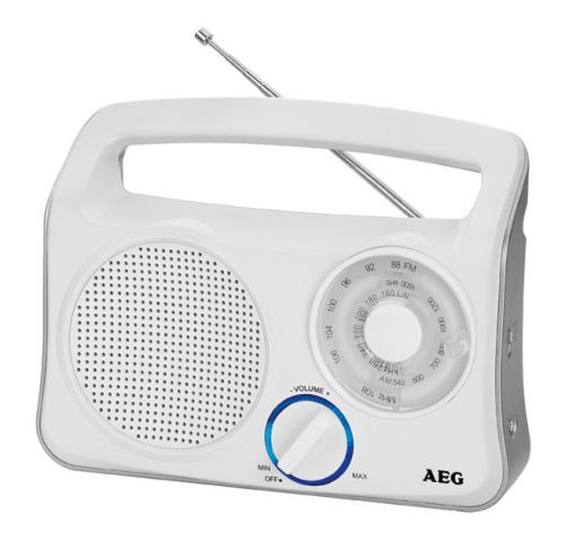 AEG TR 4131 Портативный Белый радиоприемник