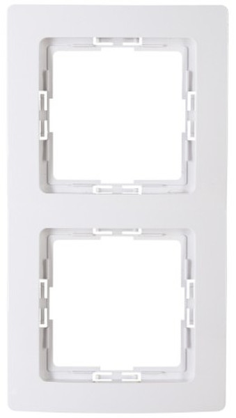 Kopp 308502066 White switch plate/outlet cover