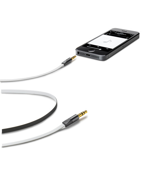 Cellularline APLOCUSTA2 1m 3.5mm 3.5mm Black,Grey audio cable