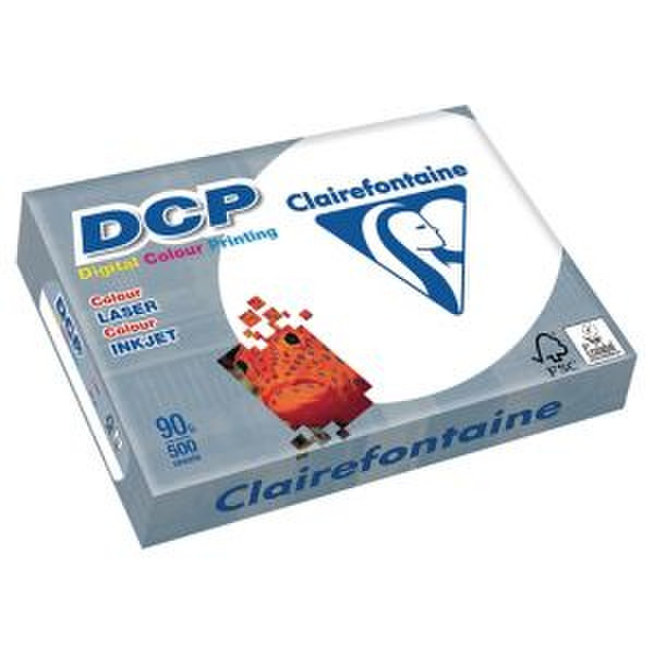 Clairefontaine DCP A4 (210×297 mm) Satin Weiß Druckerpapier