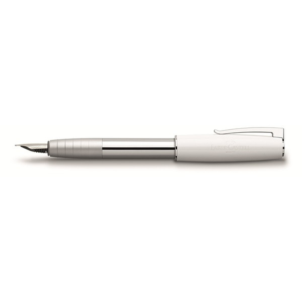Faber-Castell Loom Piano Stainless steel,White 1pc(s) fountain pen