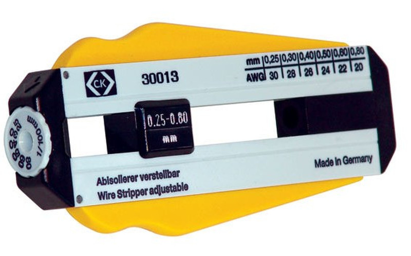 C.K Tools 330013 Black,Silver,Yellow cable stripper