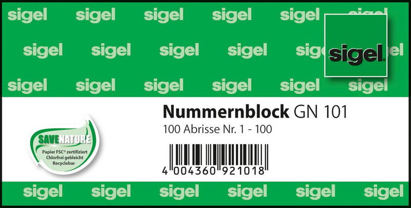 Sigel GN101 коммерческие бланки
