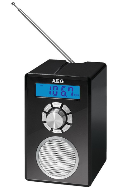 AEG MR 4139 BT Портативный Цифровой Черный радиоприемник