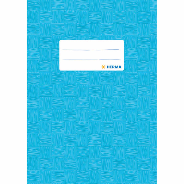 HERMA Exercise book cover PP A5 light blue opaque magazine/book cover