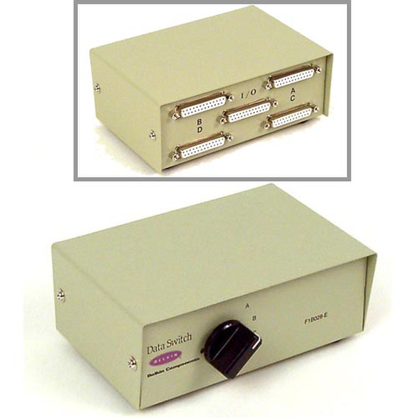 Belkin 4-Port DB25 Switchbox коммутатор принтеров