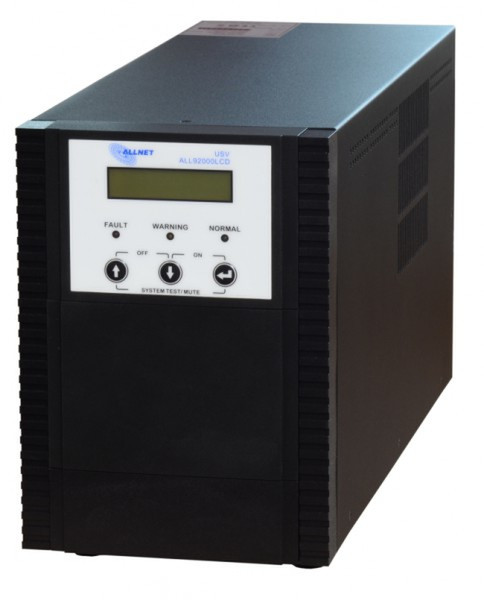 ALLNET ALL92000LCD Line-Interactive 2000VA 6AC outlet(s) Tower Black uninterruptible power supply (UPS)