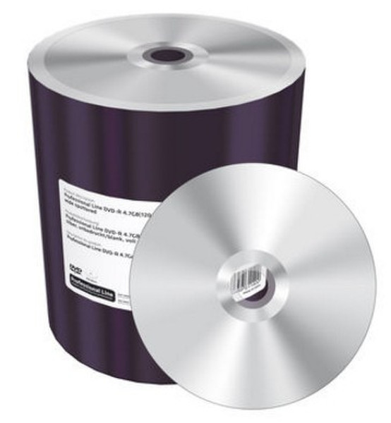 MediaRange MRPL608-M 4.7ГБ DVD-R 100шт чистый DVD