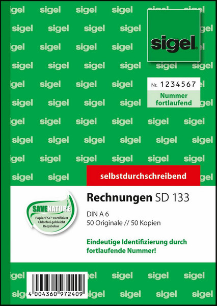 Sigel SD133 business form