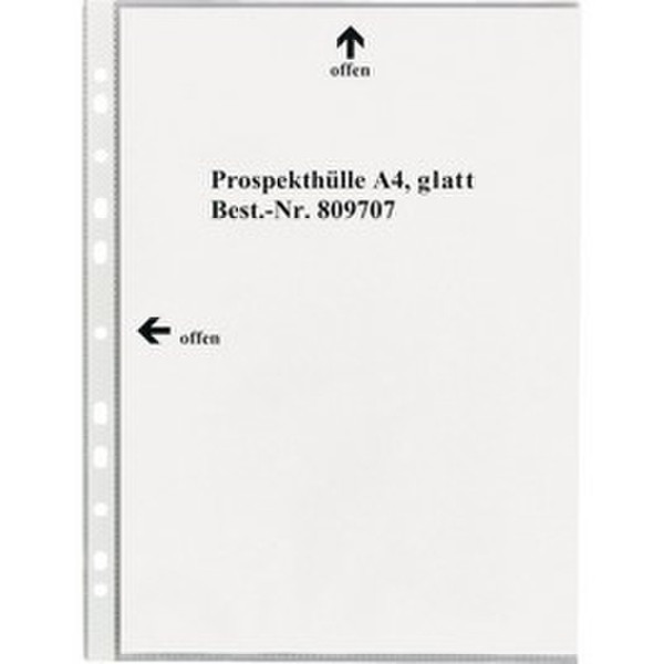 5Star 809707 210 x 297 mm (A4) Полипропилен (ПП) 100шт файл для документов
