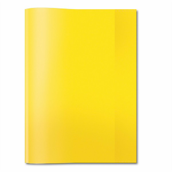 HERMA Exercise book cover PP A4 transparent/yellow magazine/book cover