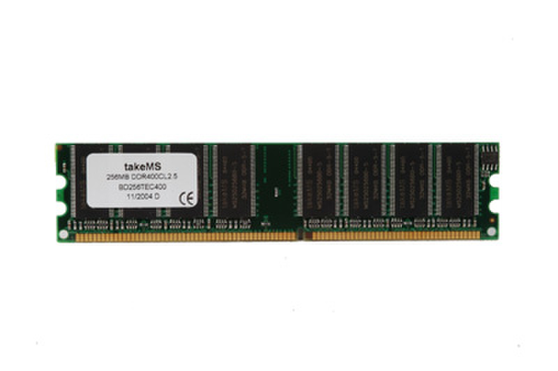 takeMS DDR 256Mb PC 3200 0.25ГБ DDR 400МГц модуль памяти