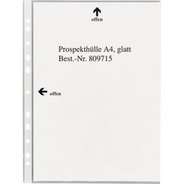 5Star 809715 210 x 297 mm (A4) Polypropylene (PP) 100pc(s) sheet protector