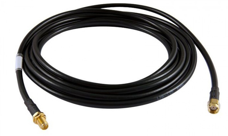 ALLNET ANT-CAB-SMAM-SMAF-1000 10м SMA SMA Черный коаксиальный кабель