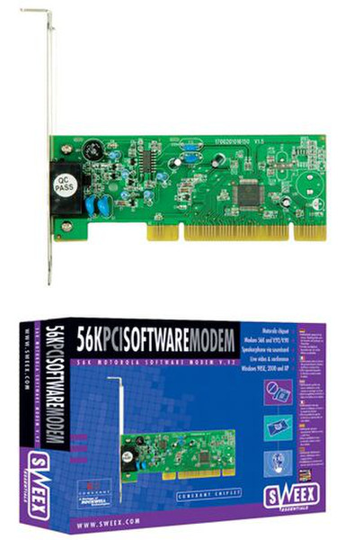 Sweex 56K PCI Software Modem Motorola 56Kbit/s Modem