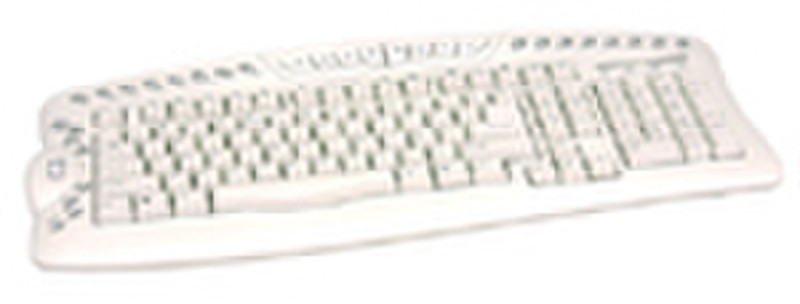 Sweex Keyboard Office SW33 series white US USB+PS/2 Белый клавиатура
