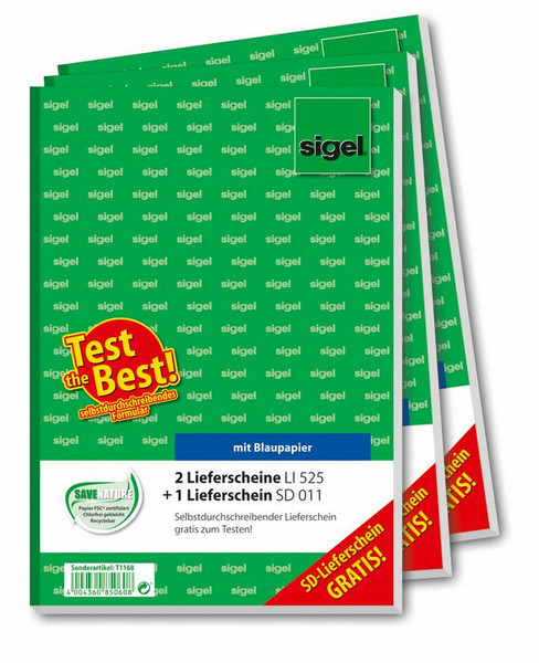 Sigel T1168 Geschäftsformular