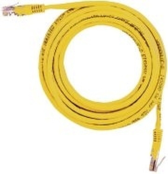 Sweex UTP Cable Cat5E 15M Yellow 15м Желтый сетевой кабель