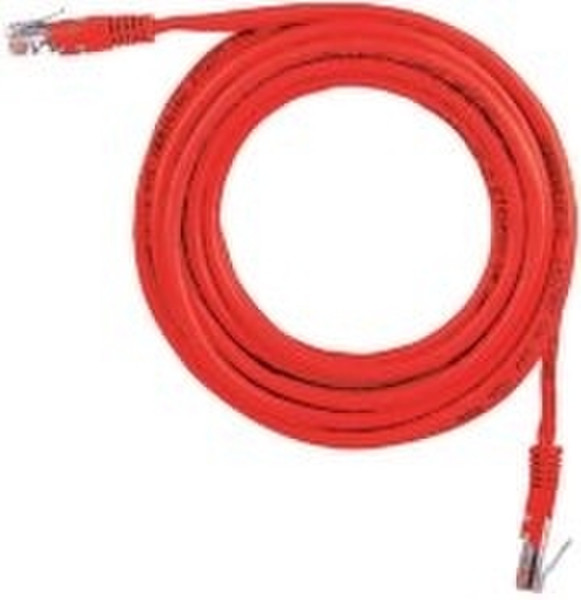 Sweex UTP Cable Cat5E 15M Red 15м Красный сетевой кабель