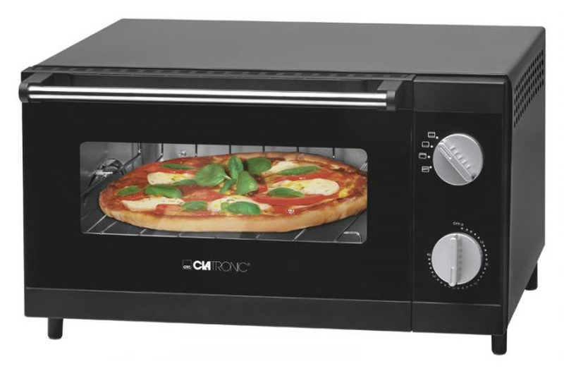 Clatronic MPO 3520 1Pizza/Pizzen 1000W Schwarz Pizzamacher/Ofen