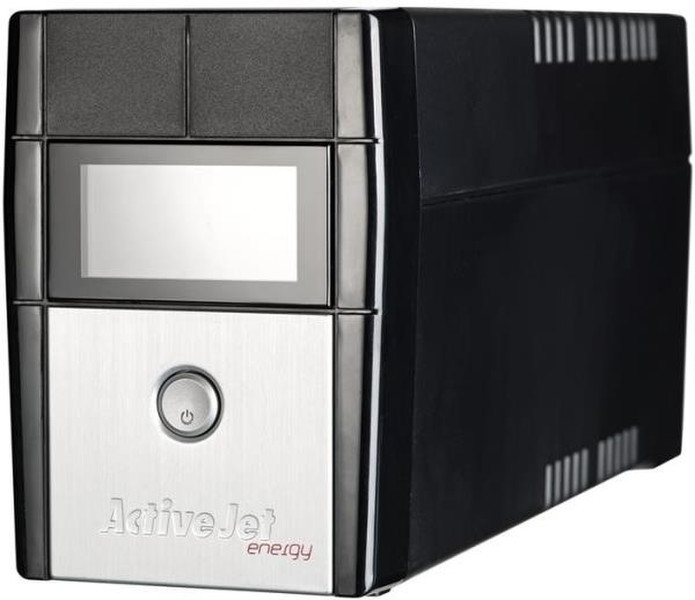 ActiveJet AJE-550VA Sinus LCD Zeile-interaktiv 550VA 4AC outlet(s) Schwarz, Grün Unterbrechungsfreie Stromversorgung (UPS)