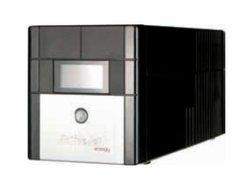 ActiveJet AJE-1200VA LCD Zeile-interaktiv 1200VA 4AC outlet(s) Schwarz, Grau Unterbrechungsfreie Stromversorgung (UPS)