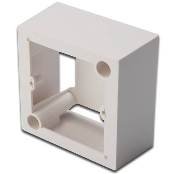 Digitus DN-93804 Type E (FR) White outlet box