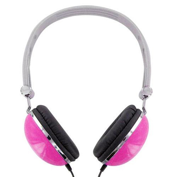 4World 06531 Ohraufliegend Kopfband Pink Kopfhörer