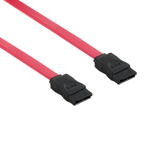 4World 06122 0.5m SATA SATA Red SATA cable