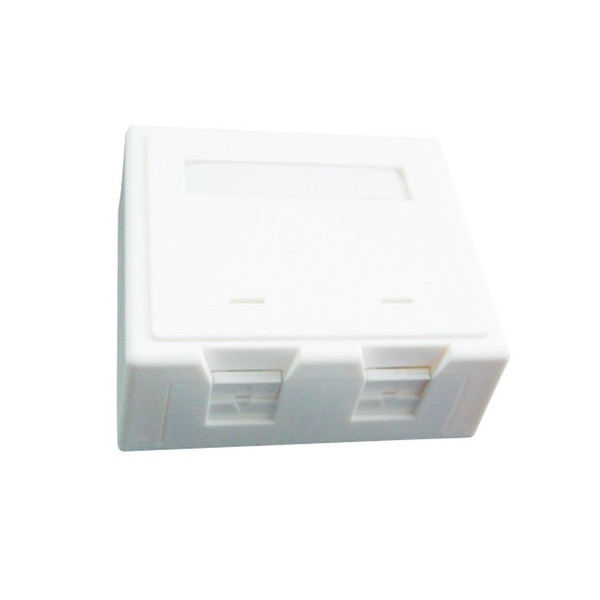 Gembird NCAC-SMB2 White outlet box