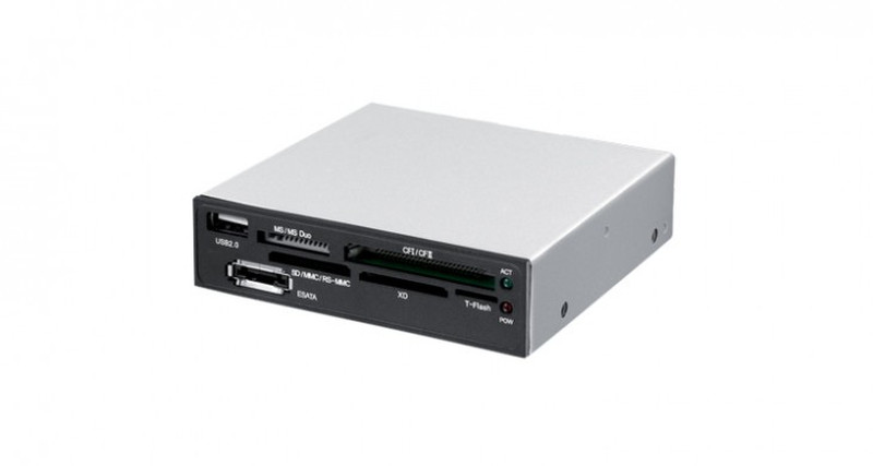 iBox ICKWF8600 Внутренний USB 2.0/eSATA устройство для чтения карт флэш-памяти