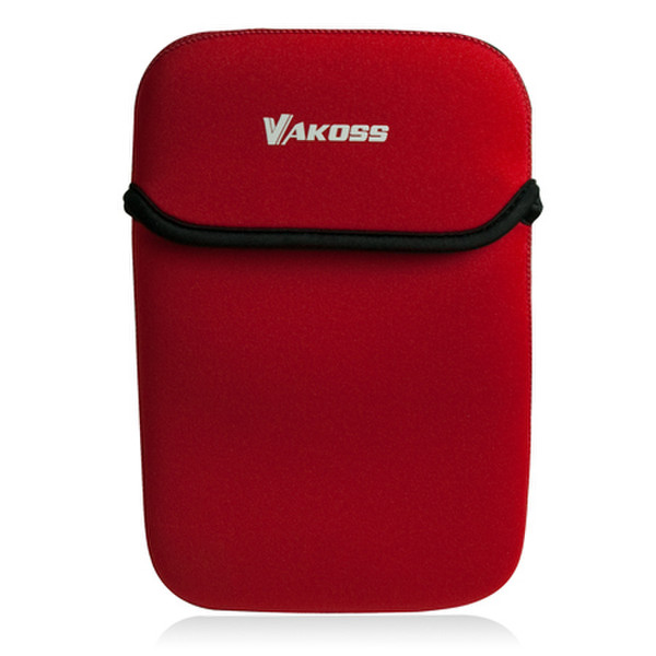 Vakoss CT-3352RD 7Zoll Beuteltasche Schwarz, Rot Tablet-Schutzhülle
