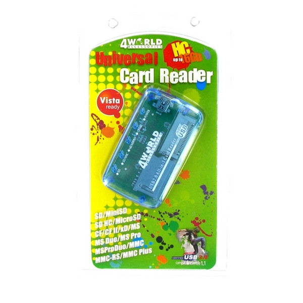 4World 03274 USB 2.0 card reader