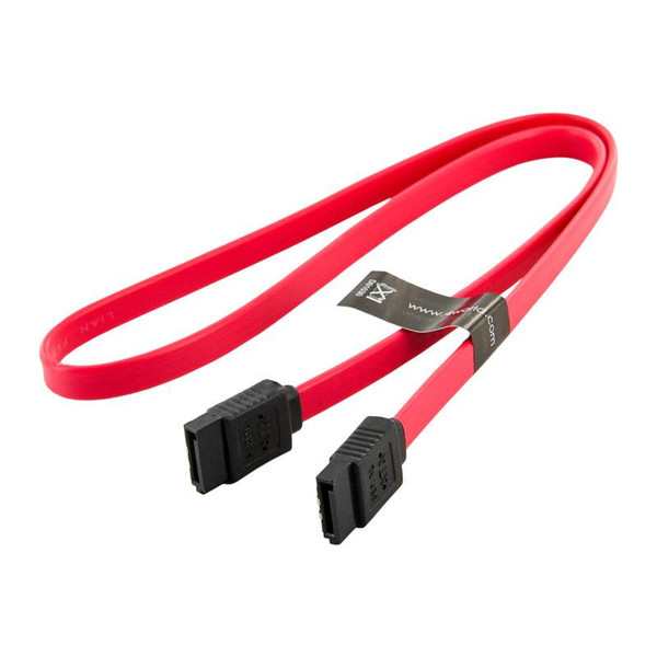 4World 0.6m SATA III 0.6096m SATA III 7-pin SATA III 7-pin Red SATA cable