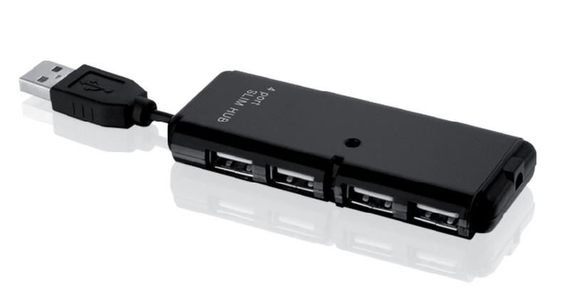 iBox IUHT008 USB 2.0 Black