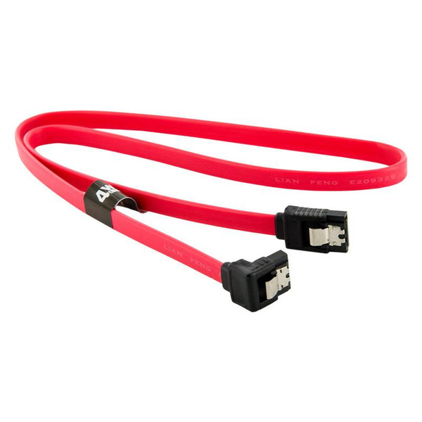 4World 0.6m SATA III 0.609м SATA III 7-pin SATA III 7-pin Красный кабель SATA