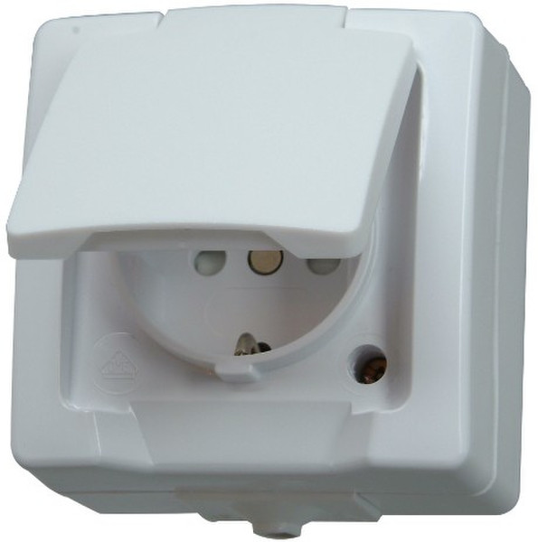 Kopp 107802006 Schuko White socket-outlet