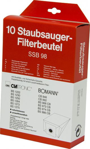 Clatronic SSB 98 Staubbeutel