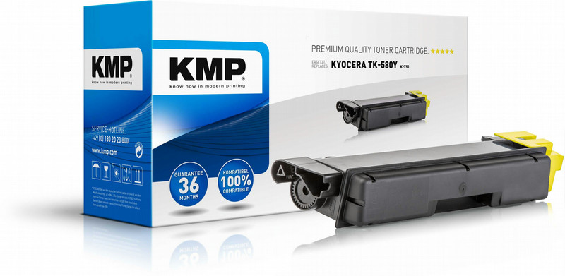 KMP K-T51 2800Seiten Gelb