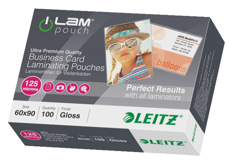 Leitz 73690002 100pc(s) laminator pouch