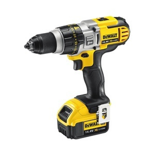 DeWALT DCD936M2-QW Дрель с рукояткой пистолетного типа Литий-ионная (Li-Ion) 4А·ч 2310г Черный, Желтый аккумуляторная комби-дрель