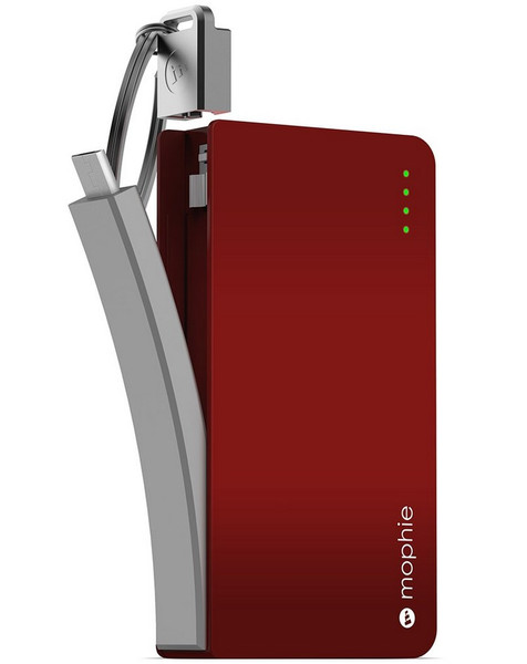 Mophie PWRSTION-RESERVE-M2-RED Литий-ионная (Li-Ion) 1350мА·ч Красный внешний аккумулятор