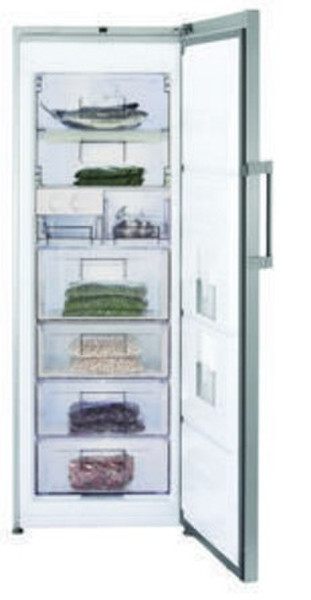 Blomberg FNT 9673 A++ freestanding Upright 255L A++ Stainless steel freezer