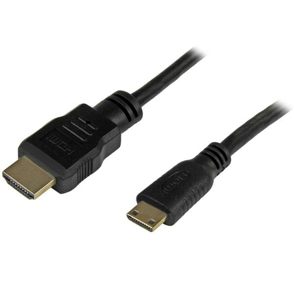 StarTech.com HDMIACMM6 1.8м HDMI Mini-HDMI Черный HDMI кабель